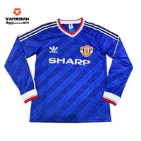 تيشيرت مانشستر يونايتد 1988 ريترو هوم أكمام طويلة