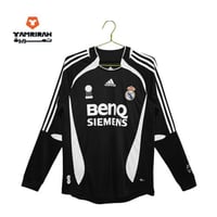 تيشيرت ريال مدريد الإحتياطي الأسود 2007 ريترو هوم...