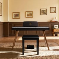 صوتار SP30 بيانو رقمي بتصميم خشبي - 88 مفتاح بآلية...