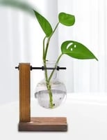 زجاجية شفافة عالية الجودة عتيقه صغيرة لتزيين الطاو...