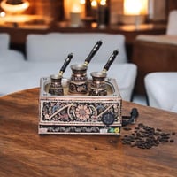 رمالة القهوة ماكينة رمل كهربائية تركية رمالة موديل...