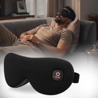 كمادة عيون لاسلكية راحة واسترخاء - نوم أفضل وتخفيف...