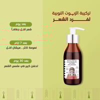 تركيبة الزيوت النوبية لفرد الشعر