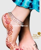 استيكر حناء للرجلين موديلZ57