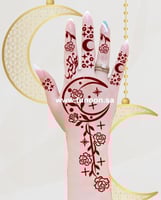 استيكر حناء رمضان U16 لليدين -FUNOONALABDA