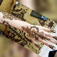 استيكر حناء لليدين موديلC218