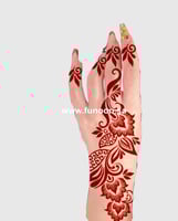 استيكر حناء X118 لليدين -FUNOONALABDA