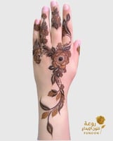 استيكر حناء لليدين موديل Z289