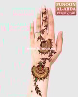 استيكر حناء Z184 لليدين -FUNOONALABDA