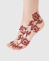 استيكر حناء X127 للرجلين -FUNOONALABDA