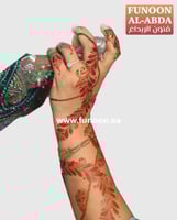 استيكر حناء لليدين موديلZ40