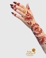 استيكر حناء X70 لليدين -FUNOONALABDA