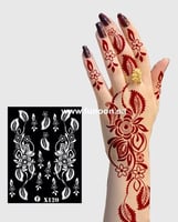 استيكر حناء X120 لليدين -FUNOONALABDA