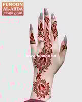 استيكر حناء لليدين موديل Z123