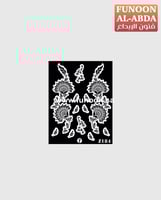 استيكر حناء Z184 لليدين -FUNOONALABDA