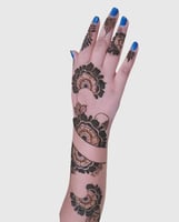 استيكر حناء لليدين موديل Z103