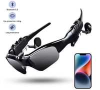 نظارة Toptrek الرياضية الذكية بصوت بلوتوث وعدسات م...