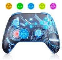 وحدة تحكم لاسلكية احترافية متوافقة مع Xbox وPC بدق...