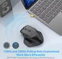 ماوس ألعاب كبيرة لاسلكية