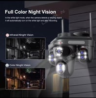 كاميرا المراقبة الخارجية بدقة عالية