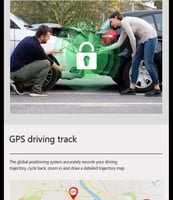 مسجل فيديو مرآة سيارة 10 بوصة