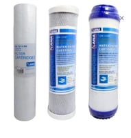 طقم غيار فلاتر تنقيه مياء 3مراحل