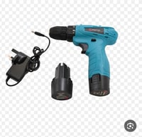 دريل شحن بطاريتين 12V