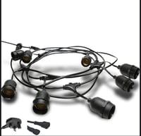 عقد لمبات 10 متر زينة خارجي بدون لمبه