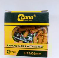 مسامير مع الخوابير البراغي جميع المقاسات