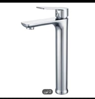 خلاط مغسله طويل كروم ضمان5سنوات