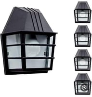 فانوس جداري كوخ معدن لون اسود