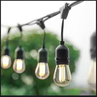 عقد لمبات 10 متر زينة خارجي بدون لمبه