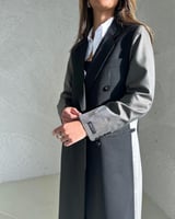 عباية بليزر بتدخيلات لونين