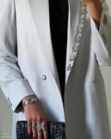 بليزر شك =لون سماوي