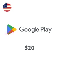 بطاقة شحن قوقل بلاي 20 دولار المتجر الامريكي دفعات...