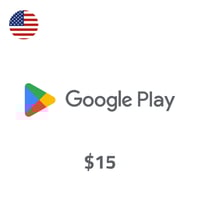 بطاقة شحن قوقل بلاي 15 دولار المتجر الامريكي دفعات...