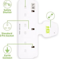 توصيلة كهربائيه جدارية من هوم بست