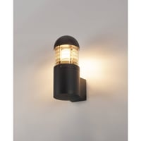 فانوس بوابه جداري بلون اسود ملكي فخم