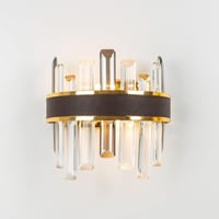 ابليك كريستال ذهبي مع حزام بني