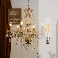 لمبات نجف 4 واط لون اصفر E14