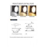 كشاف بنل 20 سم 18 واط لون اخنياري