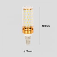 لمبه ذره منقطه 9 واط اصفر شفاف E14