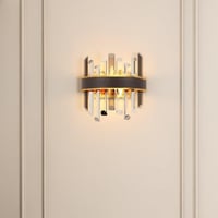 ابليك كريستال ذهبي مع حزام بني