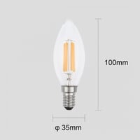 لمبات نجف 4 واط لون اصفر E14