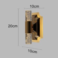 ابليك ليد مفرد ذهبي مع 3 اضاءات