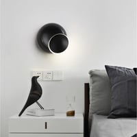 انارة داخلية غطاء اسود مودرن متحرك لون الانارة اصف...