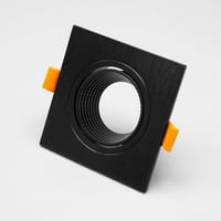 فريم مانع توهج مربع بلاستيك اسود كامل