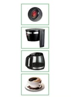 ماكينة تحضير القهوة الأمريكية سعة 1.25 لتر