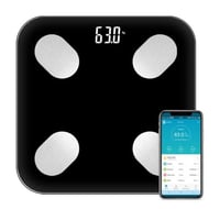 ميزان الجسم الذكي الرقمي اللاسلكي مع تطبيق الهاتف...