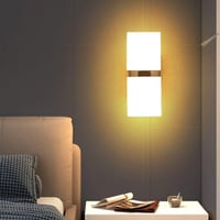 مصابيح حائط LED حديثة، مصباح حائط LED ذهبي قابل لل...